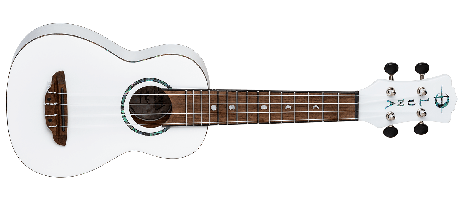 Uke Hau Snow Soprano with Gigbag