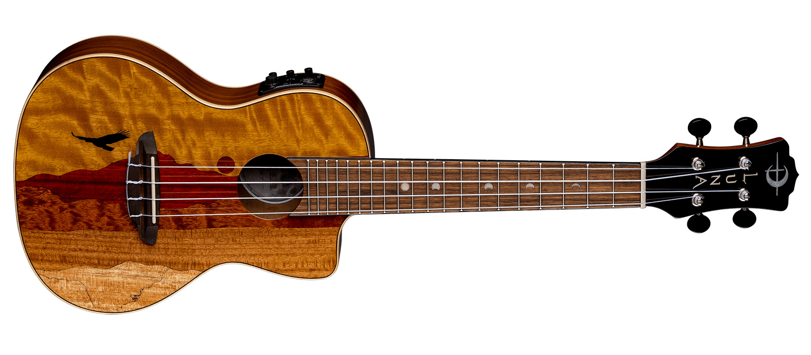 Vista Eagle Concert Uke w/Preamp & Bag